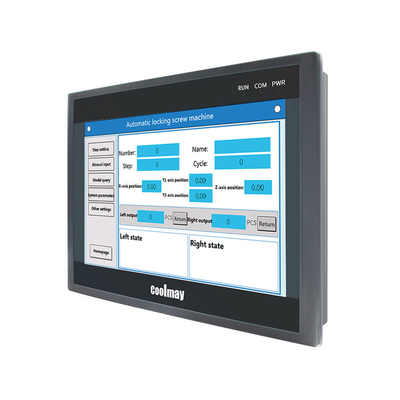 Coolmay 10'' Digital Touch Screen PLC Controller RS232 RS485 PLC Automation Control Panel