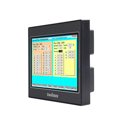 3.5'' 320*240 Small Size HMI Control Panel 64MB RAM Support MODBUS