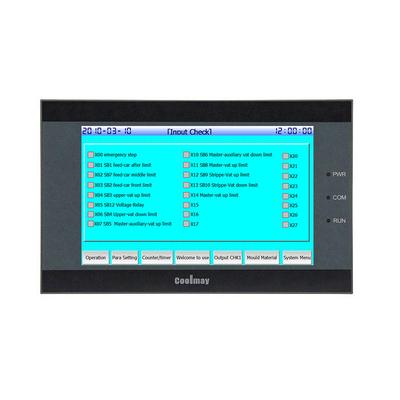 Màn hình cảm ứng 5 inch HMI PLC Combo 32 Bit HMI PLC Controller Max 4AI / 2AO