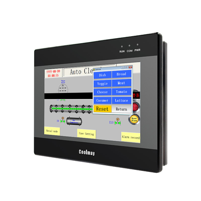 Bộ điều khiển logic có thể lập trình PLC tích hợp màn hình cảm ứng HMI Hỗ trợ giao tiếp I / O